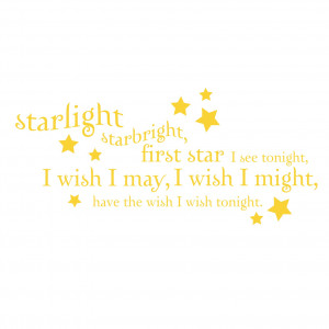 Starlight Starbright Quote