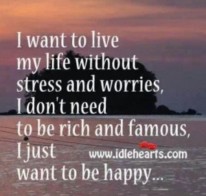 just want to be happy quote