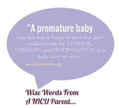 It's Premature Awareness Month. We're working with the March of Dimes ...