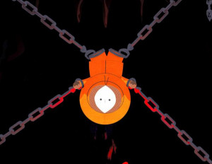 Picture of Kenny in Hell on South Park episode 