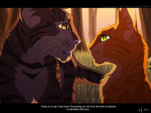 Warrior cats by Erin Hunter, art by Mizu-no-Akira. Brambleclaw and ...