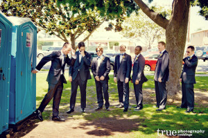 Funny Groomsmen Photo | Wedding at The Lodge at Torrey Pines ...