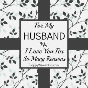 For My Husband