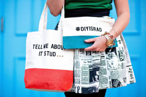 MY DIY | Quote Tote & Clutch