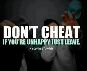 Don't cheat