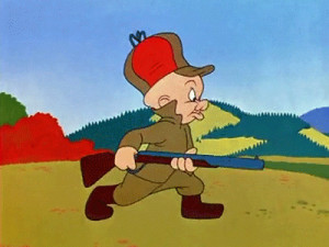 Elmer Fudd Hunting Wabbits