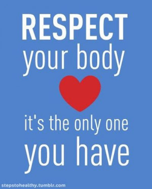 Respect Your Body Quotes