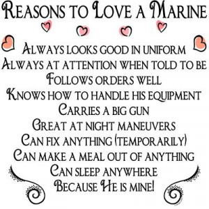 Reasons to love a Marine