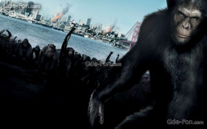 Download wallpaper film, movie, Rise of planet of the apes, Movies ...