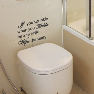 Bathroom Wall Stencils Quotes: Bathroom Beautiful Powder Room Wall ...