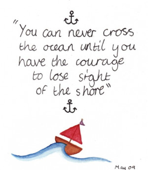 Christopher Columbus quote #courage