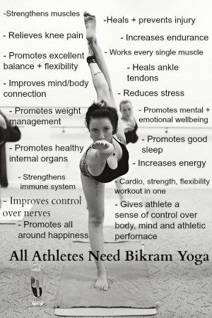 Bikram Yoga for athletes