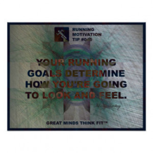 Motivational Running Quote #045 Poster