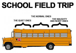 The factual diagram of field trip seating charts.