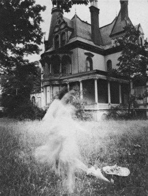 scary creepy hipster Halloween house ghost spirirt