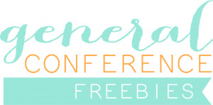 ... to see the rainbow {free printable} General Conference April 2014