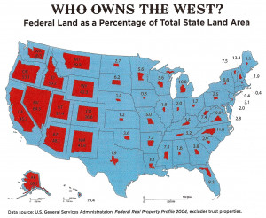 government has direct ownership of almost 650 million acres of land ...