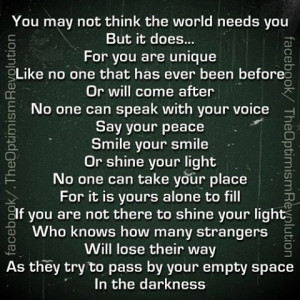 shared The Optimism Revolution 's photo . High Schools Choirs, Quotes ...