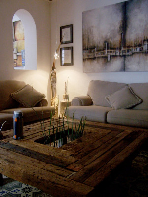 Rustic Living Room Table