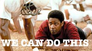 Coach Herman Boone stood on the edge on the field, pensively staring ...