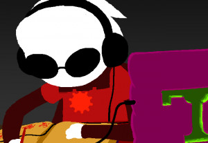 homestuck dave strider panels full quote all on its own animated GIF