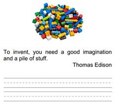 Teaching Language Arts with Legos... great copywork here! Thank you @ ...