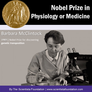 Nobel Laureate Barbara McClintock