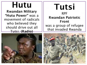 Rwandan Genocide Hutus And Tutsis Hutu Tutsi Military