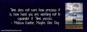 Maybe One Day Quote