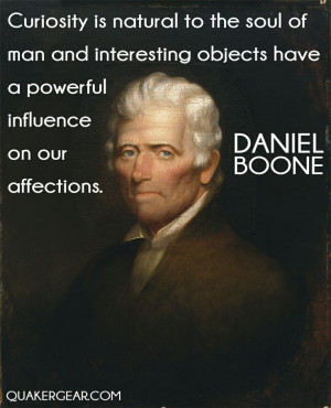 Daniel Boone Quote