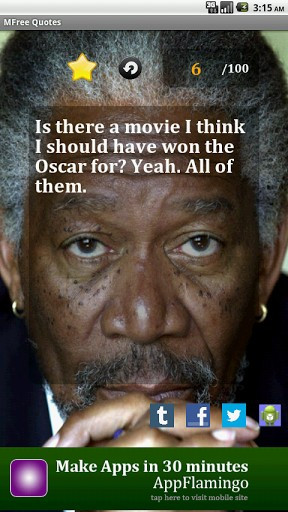 Morgan Freeman Quotes contains an incredible array of quotations by ...