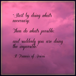 St Francis Assisi Quotes