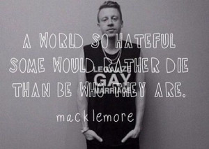 am insanely in love with this song. Same Love - Macklemore