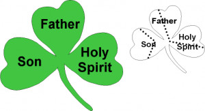 Print out a green shamrock pattern for each team (you might want to ...