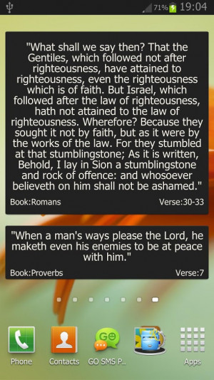Holy Bible Quotes (Verses) - screenshot
