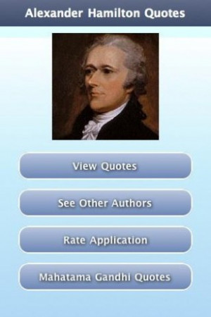 View bigger - Alexander Hamilton Quotes for Android screenshot