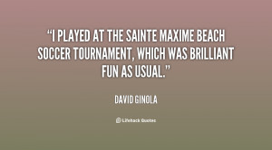 ... Maxime Beach Soccer Tournament, which was brilliant fun as usual