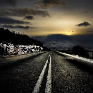 Full View and Download the dark road Wallpaper with resolution of ...