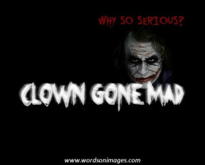 Famous joker quotes