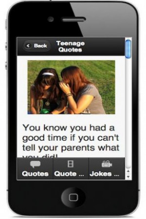 TEENAGE QUOTES AND JOKES Screenshot 2