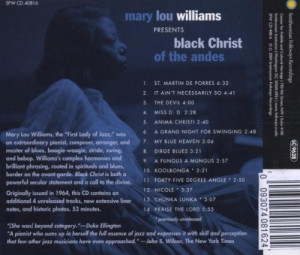 mary lou williams mary lou williams presents black christ of andes