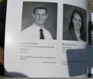 WTF Yearbook Quotes