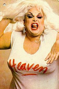 Divine in a publicity photograph from the 1980s