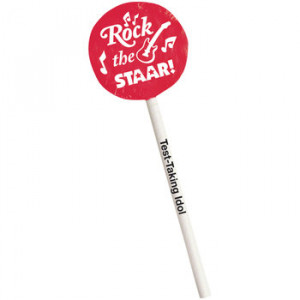 Rock The STAAR! Lollipop