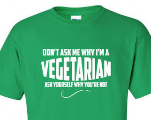 Vegan Veggie Clean Eat H ealthy Funny Tshirt T-Shirt Tee Shirt Mens ...