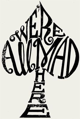 Alice in wonderland quote