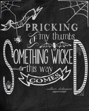 This cute printable halloween quote is Wicked cool…find it at ...