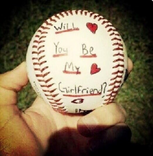 Cute Baseball And Softball Relationships Cute #cute #baseball