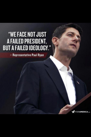 Paul Ryan on a failed Obama.