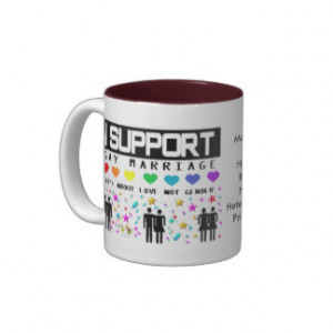 Support Marriage Mug
